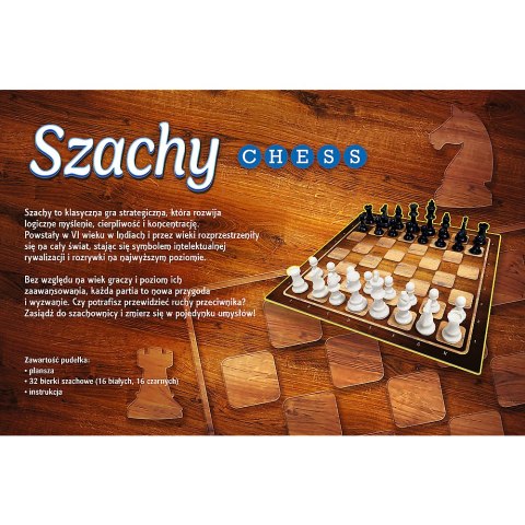 Gra klasyczna Szachy plastikowe Trefl 02893 Trefl Gry