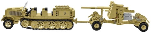 Klocki Sd.Kfz.8 Towing 8.8 cm Flak 36, 975 elementów Cobi Klocki