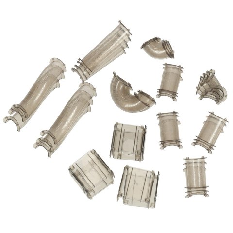 Klocki magnetyczne magnetic sticks marble tor kulkowy z dźwiękiem muzyką grający 118 elementów Kik Sp. z o. o. Sp. k.