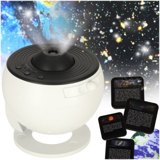 Projektor gwiazd nieba lampka nocna LED USB planetarium planety 12 dysków 360° timer Kik Sp. z o. o. Sp. k.