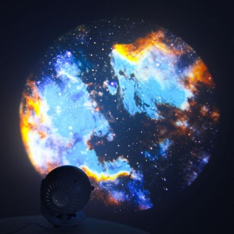 Projektor gwiazd nieba lampka nocna LED USB planetarium planety 12 dysków 360° timer Kik Sp. z o. o. Sp. k.