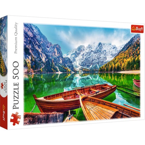Puzzle - 500 - Jezioro Braies - Włochy - Trefl 37486 Trefl Puzzle
