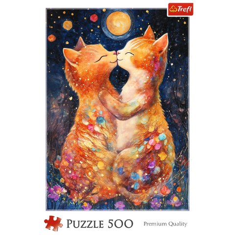 Puzzle - 500 - Pocałunek w Świetle księżyca - Trefl 37546 Trefl Puzzle
