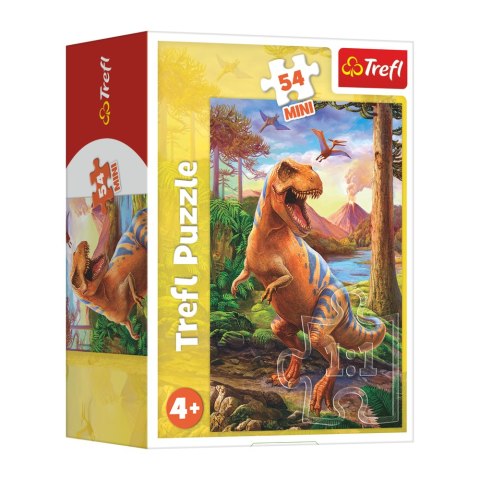 Puzzle - 54 Mini - Niesamowite dinozaury 3 - Trefl 54194 Trefl Puzzle
