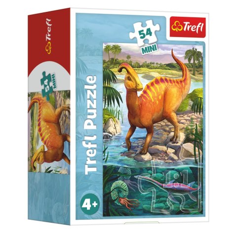 Puzzle - 54 Mini - Niesamowite dinozaury 3 - Trefl 54194 Trefl Puzzle