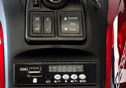 Quad na Akumulator XMX607 Czerwony Lakier LEAN CARS