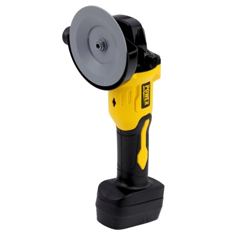 Zabawkowa Szlifierka Kątowa Dla Dzieci Dźwięki Żółta LEAN Toys