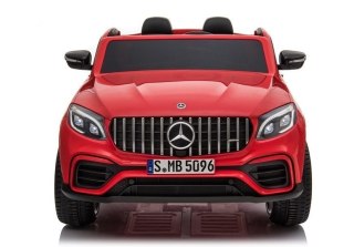 Auto na Akumulator Mercedes GLC 63S Dwuosobowy LED MP3 Czerowny Lakierowany