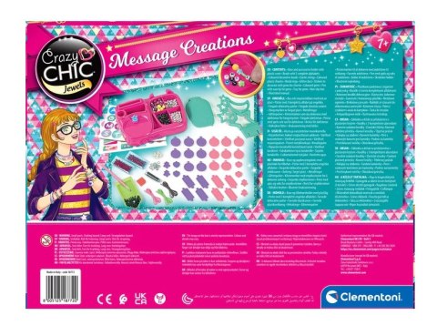 Crazy Chic Pracownia Literkowej Biżuterii Clementoni 18772 Clementoni
