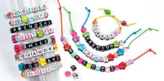 Crazy Chic Zestaw Koralików Bransoletki z Wiadomością Clementoni 18640 Clementoni