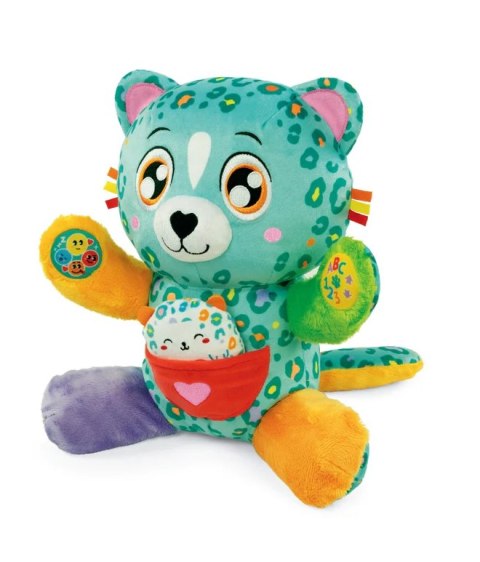 Interaktywne Słodkie Lamparty Troskliwa Mama Czita Język Polski Clementoni 50935 Clementoni