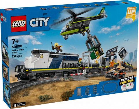 Klocki City 60508 Napad na policyjny pociąg LEGO