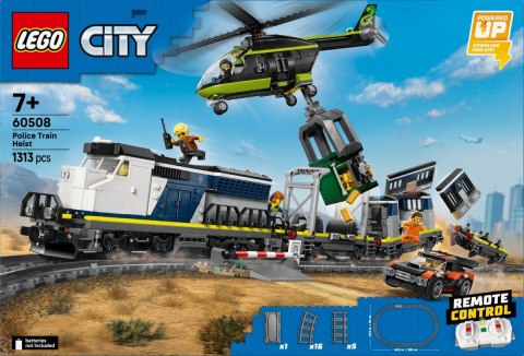 Klocki City 60508 Napad na policyjny pociąg LEGO