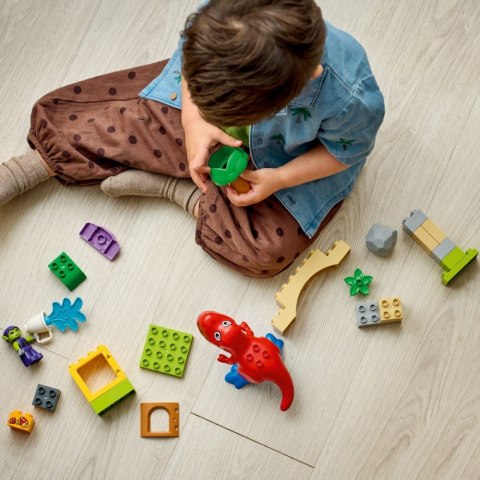 Klocki DUPLO Disney 10463 Dinozaur Spidey-Rex i Zielony Goblin LEGO