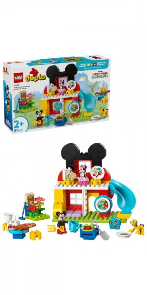 Klocki DUPLO Disney 10465 Klub Myszki Miki z Minnie i Pluto LEGO