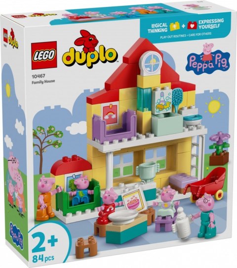 Klocki DUPLO Peppa Pig 10467 Dom rodzinny LEGO