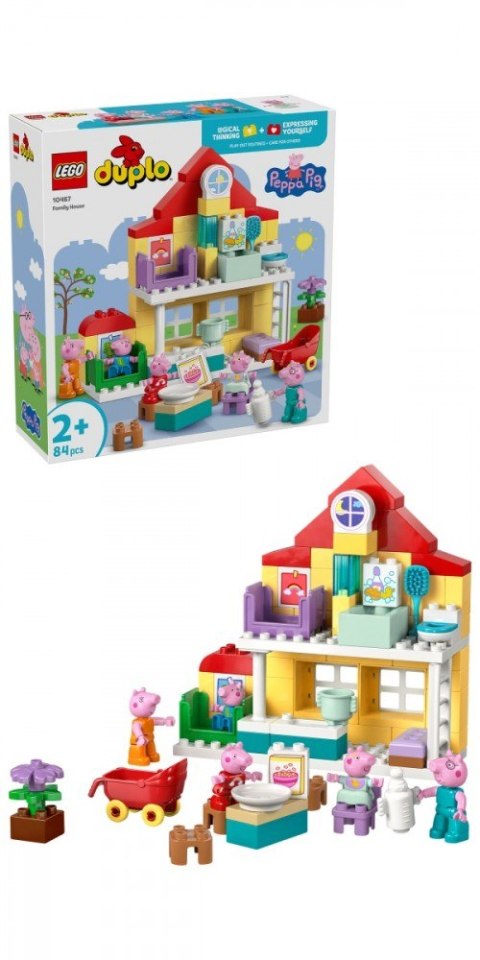 Klocki DUPLO Peppa Pig 10467 Dom rodzinny LEGO