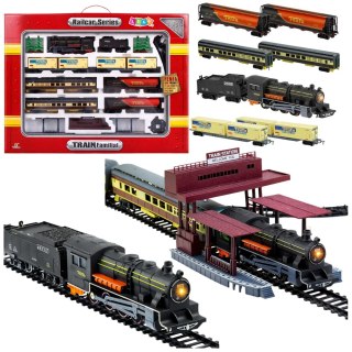 Kolejka FENFA Gigant 7 Wagonów Światło 10m LEAN Toys