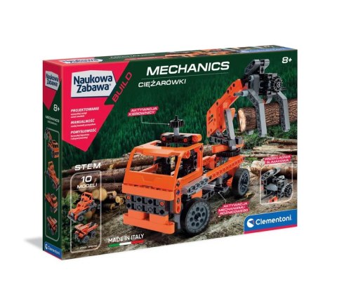 Naukowa Zabawa Klocki Laboratorium Mechaniki Ciężarówki Język Polski Clementoni 60992 Clementoni