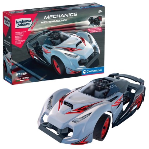 Naukowa Zabawa Klocki Laboratorium Mechaniki Hipersamochód Język Polski Clementoni 50683 Clementoni