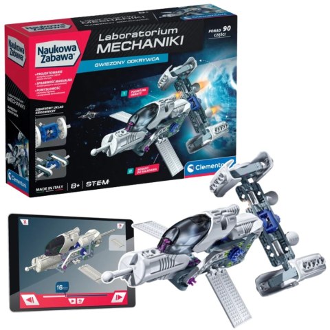 Naukowa Zabawa Laboratorium Mechaniki Gwiezdny Odkrywca Język Polski Clementoni 50251 Clementoni