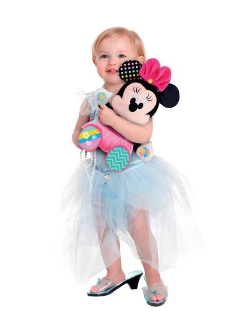 Pluszowa Interaktywna Disney Baby Minnie Uczy i Przytula Język Polski Clementoni 50130 Clementoni