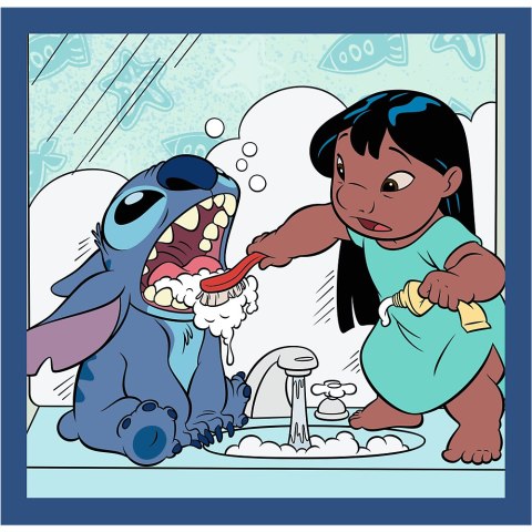 Puzzle - 3w1 (20, 36, 50) - Czas ze Stitchem - Lilo and Stitch - Trefl 34896 Trefl Puzzle