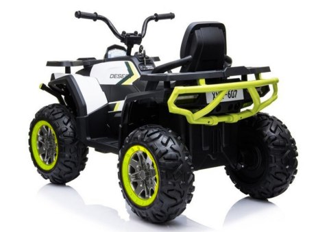 Quad na Akumulator XMX607 Biały LEAN CARS
