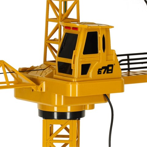 Dźwig Żuraw budowlany zdalnie sterowany RC z hakiem 4CH 128cm Kik Sp. z o. o. Sp. k.