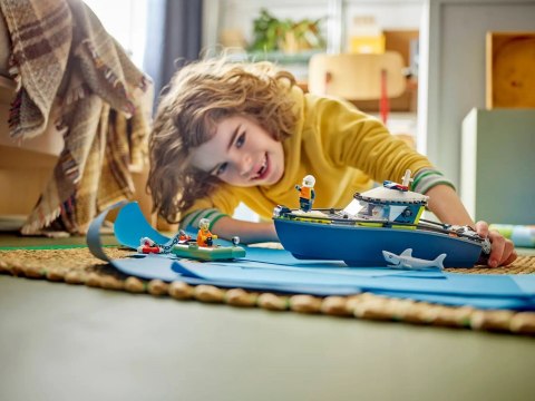 LEGO City 60456 - Pościg łodzią policyjną