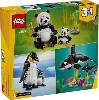 LEGO Creator 3w1 31165 - Dzikie zwierzęta: rodzina pand