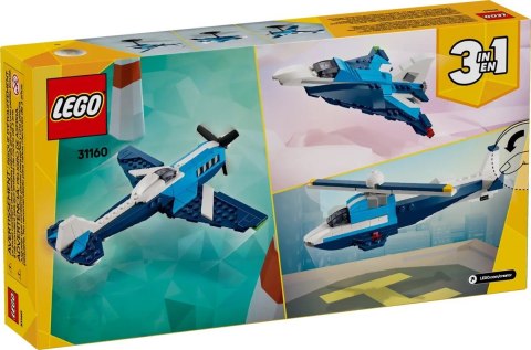 LEGO Creator 3w1 31160 - Statek powietrzny: samolot wyścigowy