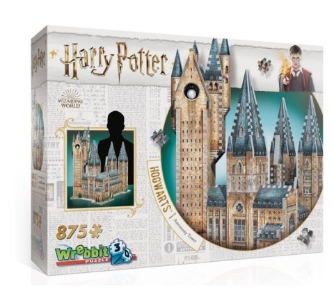 Puzzle 3D 875 elementów Harry Potter Hogwarts Wieża Astronomiczna Tactic