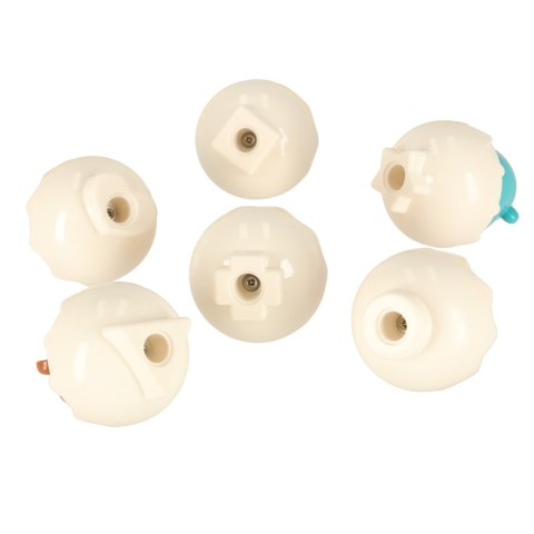 Układanka edukacyjna sorter dopasuj kształty jajka montessori zwierzątka 6 szt Kik Sp. z o. o. Sp. k.