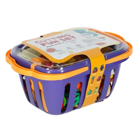 Warzywa jedzenie na rzepy do krojenia w koszyku akcesoria 26 elementów Kik Sp. z o. o. Sp. k.