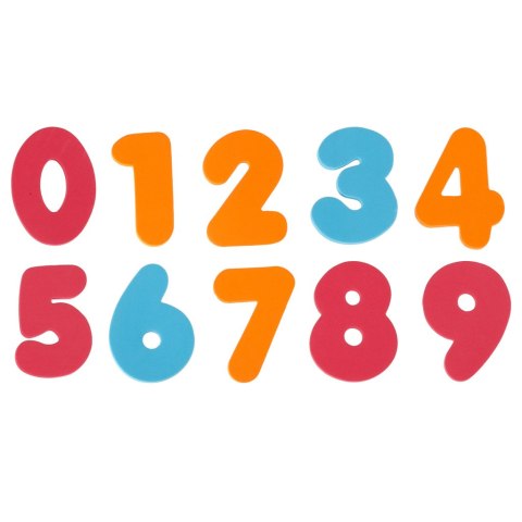 Zabawka wodna dla dzieci naklejki do kąpieli piankowe literki cyferki Kik Sp. z o. o. Sp. k.