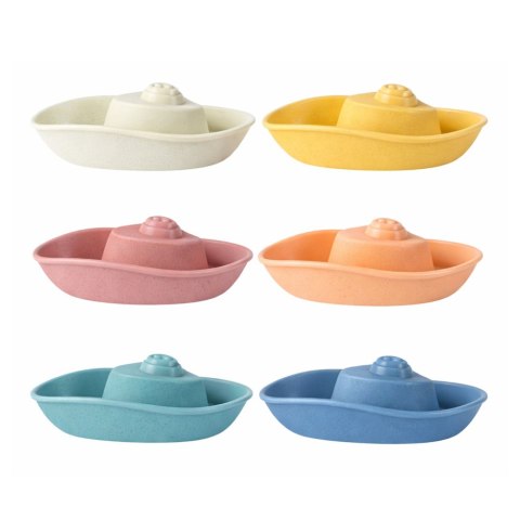 Zestaw Zabawki Do Kąpieli Zwierzątka Statki Łódeczki Gumowe 13 el. LEAN Toys