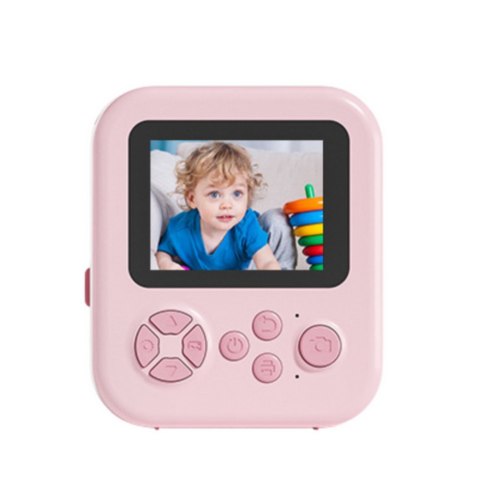 Aparat Natychmiastowy z Drukarką Termiczną Gry 3 Rolki Różowy Jednorożec LEAN Toys