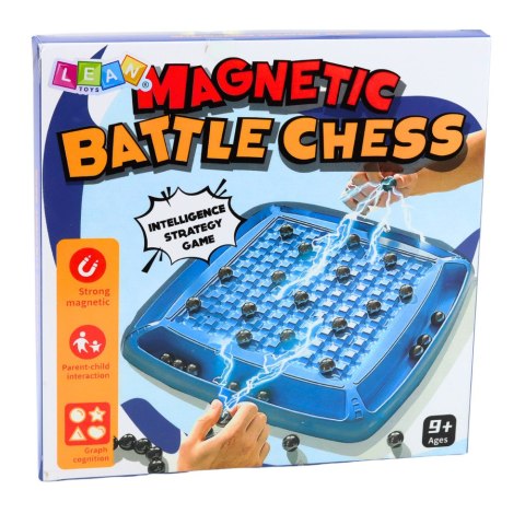 Gra Magnetyczna Kamienie Kulki Gra Planszowa Rodzinna Strategiczna 20 el. LEAN TOYS