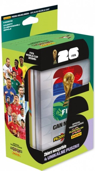 Karty FIFA World Cup 2026 Puszka kolekcjonera Panini Kolekcja
