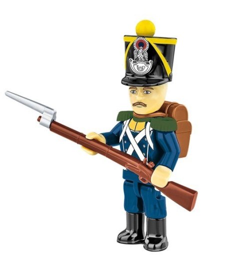 Klocki Francuscy żołnierze 41 elementów Cobi Klocki