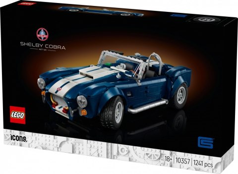 Klocki Icons 10357 Shelby Cobra 427 S/C LEGO