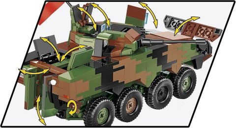 Klocki KTO Rosomak 666 klocków Cobi Klocki