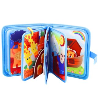 Książeczka Edukacyjna Sensoryczna Filcowa 3D Arka Noego Zwierzęta