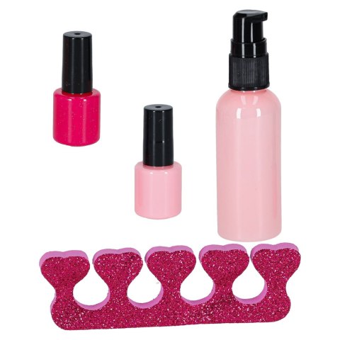 Kuferek zestaw kosmetyków do makijażu i paznokci makeup dla dzieci 22 elementy Kik Sp. z o. o. Sp. k.