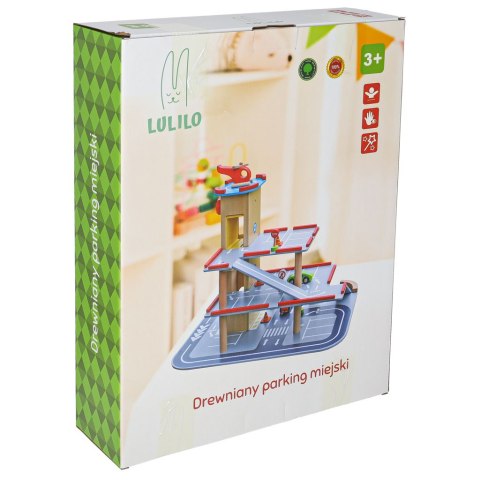 Parking drewniany garaż LULILO BENINO piętrowy Kik Sp. z o. o. Sp. k.