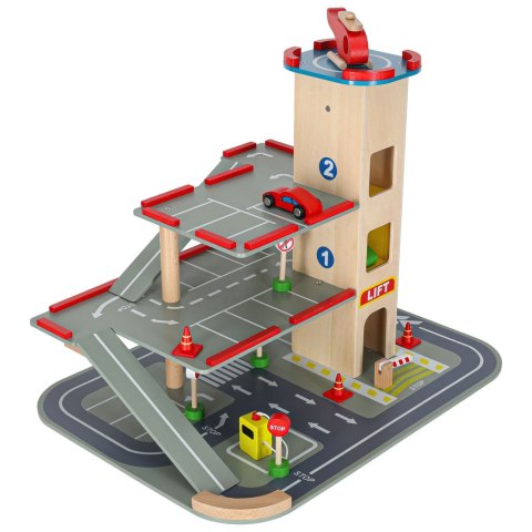 Parking drewniany garaż LULILO BENINO piętrowy Kik Sp. z o. o. Sp. k.