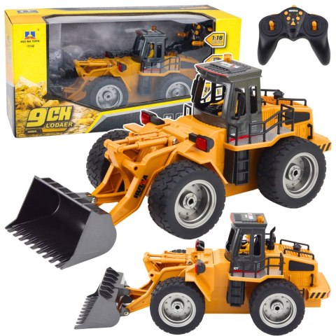 Spychacz Ładowarka Koparka Zdalnie Sterowana RC Huina 1:18 HUINA