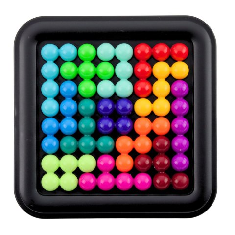 Układanka Logiczna Gra Zręcznościowa Łamigłówka Kolorowe Kuleczki