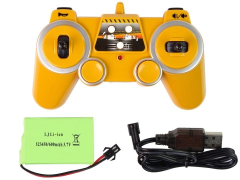 Zdalnie Sterowana Koparka Spychacz Spych 1:20 Pilot Double E